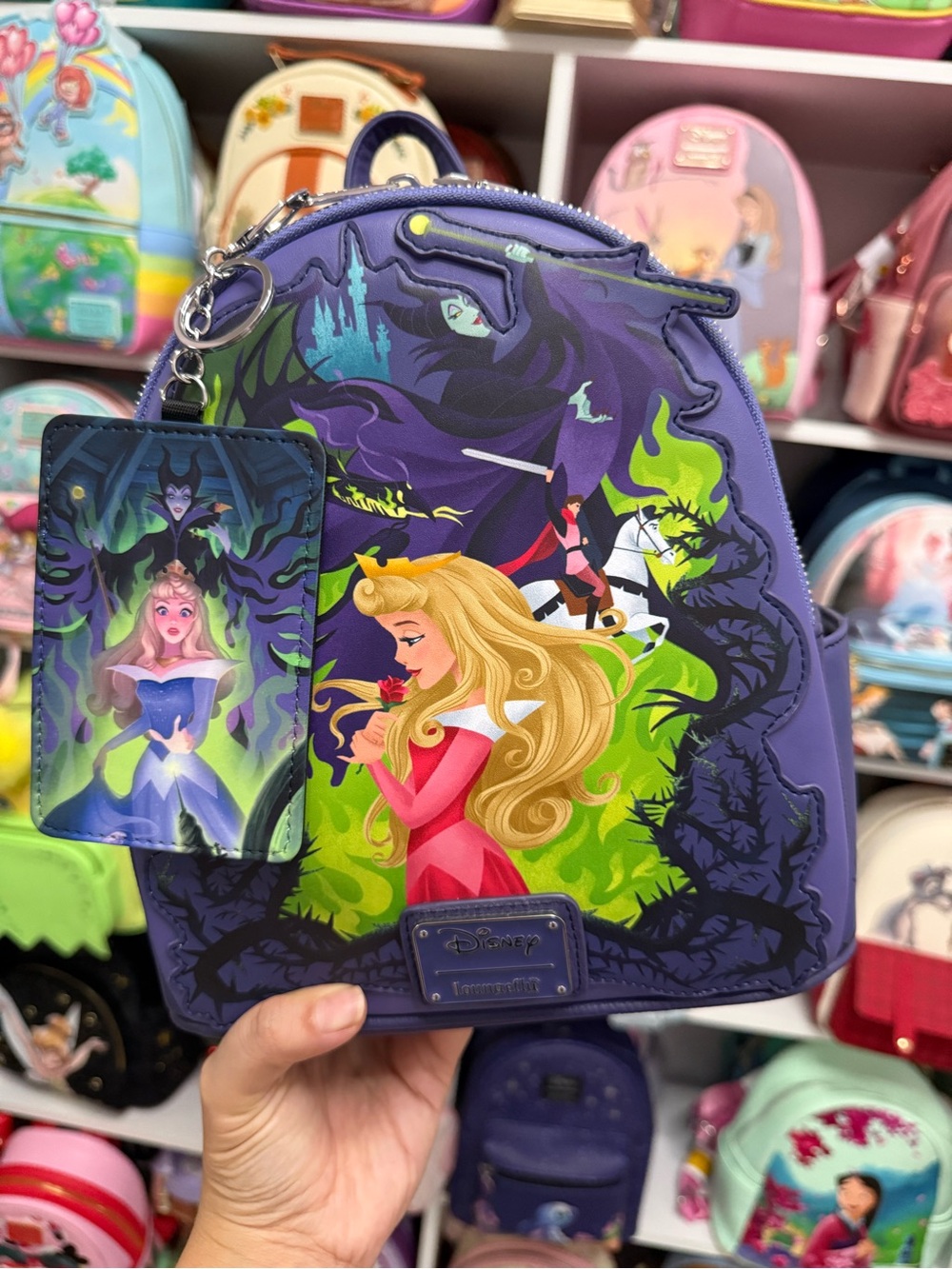 Disney Aurora and Maleficent CardHolder - Picture 3 of 5